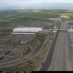 Странно летище Летище Денвър е центърът на новия световен ред